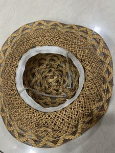 Brown Color Hat/cap With Beautiful Detailings