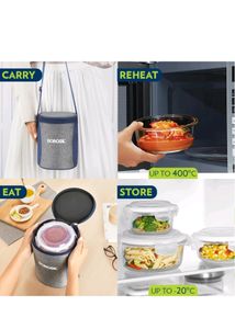 Borosil Tiffin Set