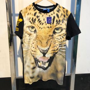 Adidas Leopard Print T-Shirt