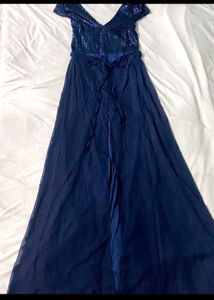 Sparkling Navy Blue Dress