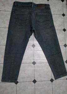 Men's Striped Jeans