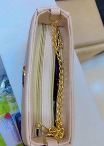 Elegant Clutch with Gold Accent