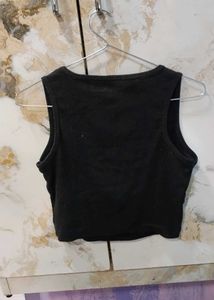 Black 'New York' Graphic Tank Top