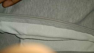 Adidas Grey Zip-Up Hoodie
