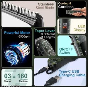VGR VL-665 Hair Clipper Limited Edition (RH)