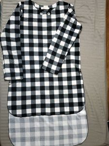 Checkered Long Sleeve Top