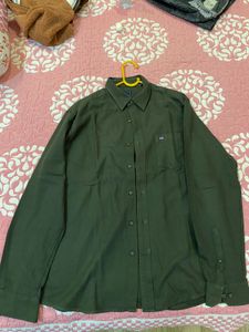 Green Casual shirt