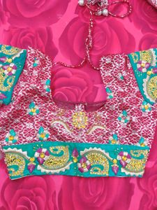 Designer Saree Cum Lehanga