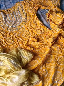 Yellow Kurta Set Dupatta