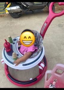 Interactive Baby Walker with Fun Toys