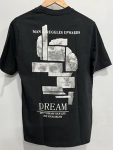 BLACK GRAPHIC T-SHIRT