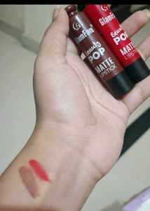 GlamFam Beauty Pop Matte Lipstick Duo