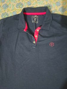 Navy Blue Polo T-Shirt
