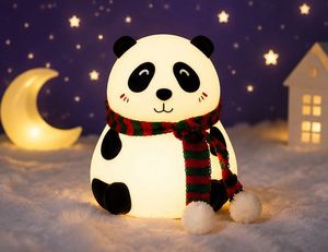 Cute Panda Night Light Lamp For Gift or Showpie