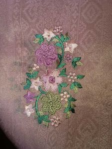 Embroidered Sari