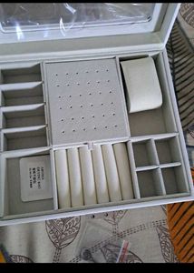 White Jewelry Organizer Box