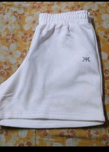 Comfortable White Sweat Shorts