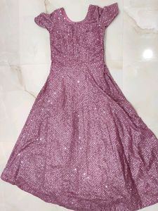 Sparkly Purple Party Dress
