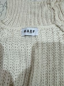 Cream Knit Turtleneck Sweater