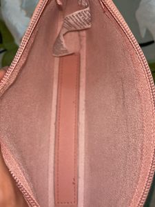 miniso  Pink Shoulder Bag with Chain