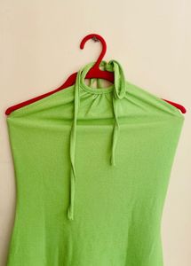 Neon Green Bodycon Dress