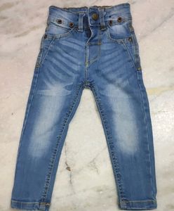 Blue Jeans For Baby Girl 6- 9 Month