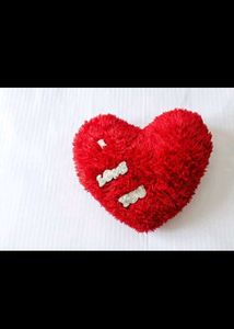 taddy with heart pillow combo