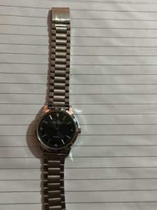 Classic Silver Band Watch