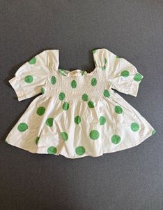 Green Polka Dot Pinteres Top