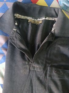 Men's Dark Grey Polo Shirt