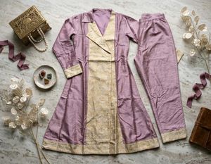 Vintage Silk Kurta & Pant Set