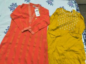 Set of 2 Kurtas