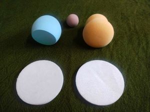 Makeup Sponges &amp; Cotton Pads Set
