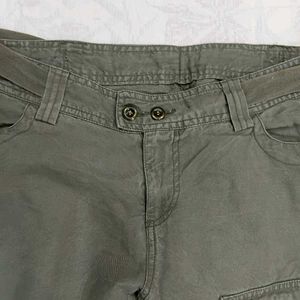 Cargo Capri Pants