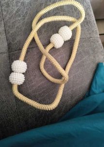 Magnetic Pearl Curtain Tiebacks (Pack of 2)