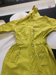 Mustard Colour Jump Suit