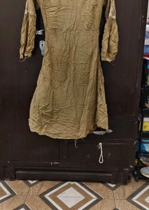 Ethnic Olive Kurta