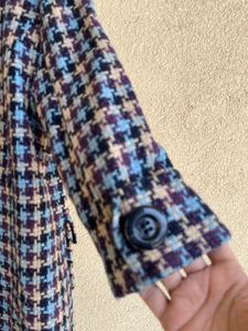 Vintage Houndstooth Coat