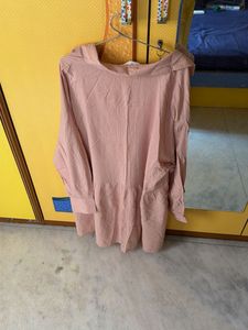 Women's Pink Casual Tunic Top