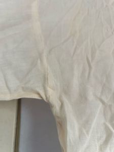 Zara Cream Button-Down Top