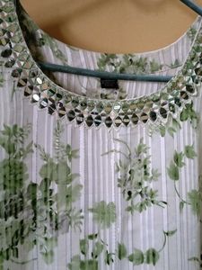 Elegant Floral Print Sleeveless Dress