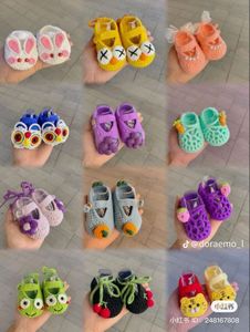 Handmade Crochet Baby Shoes