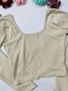 back cris cross style top