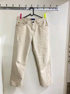 Bene Kleed Beige Jeans