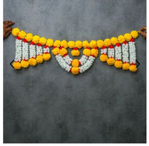 Marigold Toran With Pompom