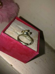 Beautiful bracelet with a ring and earings