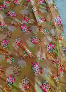 #सिल्क साटन (Silk Satin)लंहगा # सुन्दर पहनावा