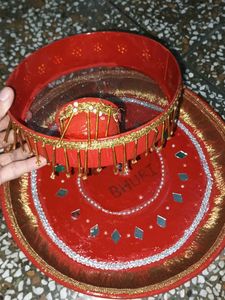 Decorative Thali Set for Karwa Chauth