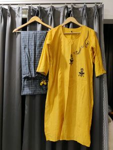 beautiful kurta with dupatta