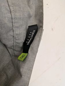 High-Waisted Wide-Leg Trousers